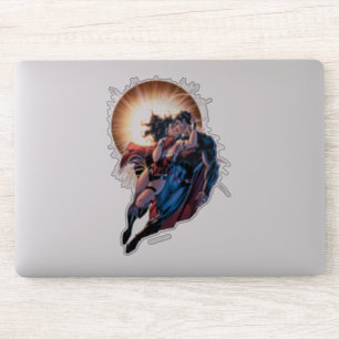 Sticker Couverture comique de la Ligue de Justice N° 12 Va