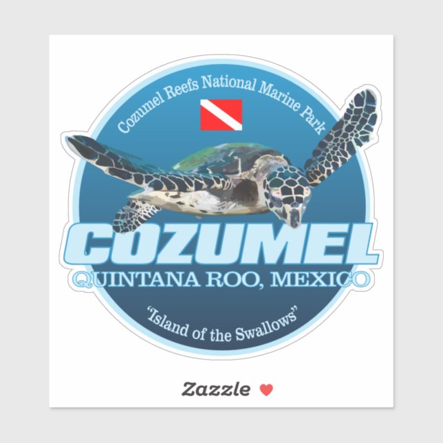 Sticker Cozumel (DD2) (Feuille)