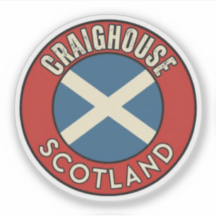 Sticker Craighouse, Écosse