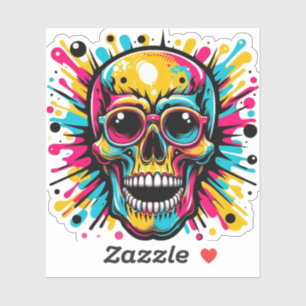 Sticker Crâne