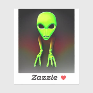 Sticker Crâne fantôme éffrayant déplaisant