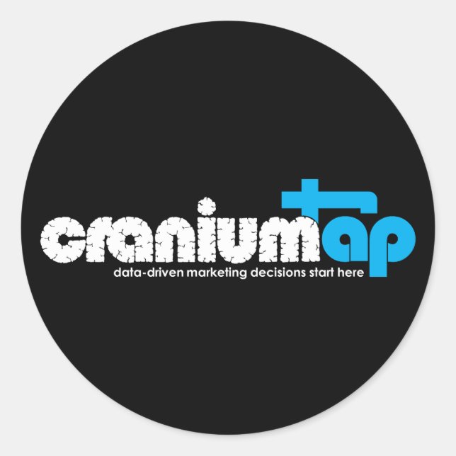 Sticker CraniumTap de base (Devant)