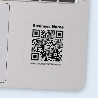 Sticker Create Your Own QR Code | Transperant