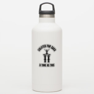 Sticker Created for such a time as this cheerleading