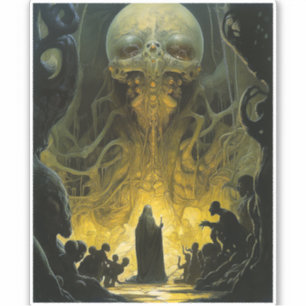 Sticker Créature du sous-monde Alien démon