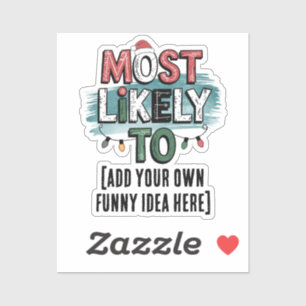 Sticker 😂 créer une citation de Noël la plus susceptible 