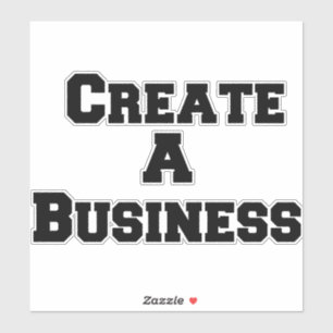 Sticker Créer Une Entreprise