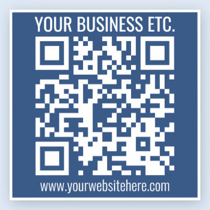 Sticker Créer votre propre code QR   transparent
