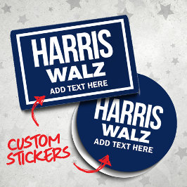 Sticker Créez votre propre Harris Walz 2024