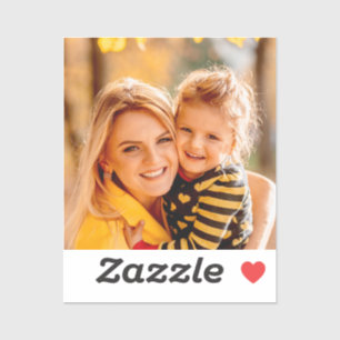 Sticker Créez Votre Propre Photo Personnalisée Sur Mesure