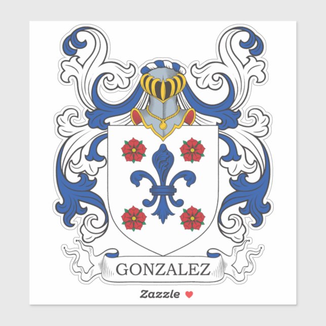 Sticker Crest de Gonzalez (Feuille)