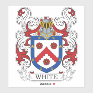 Sticker Crest de la famille blanche