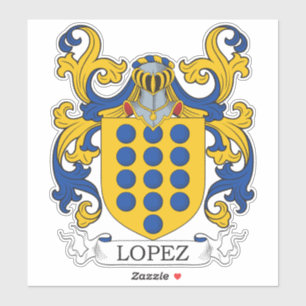 Sticker Crest de la famille Lopez