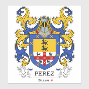 Sticker Crest de la famille Perez