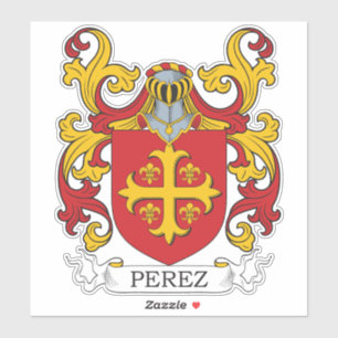 Sticker Crest de la famille Perez