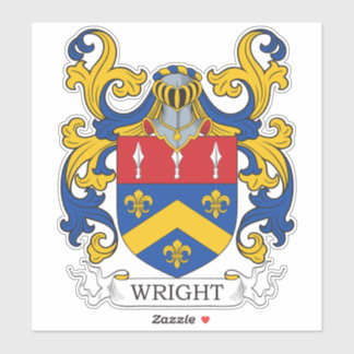 Sticker Crest de la famille Wright
