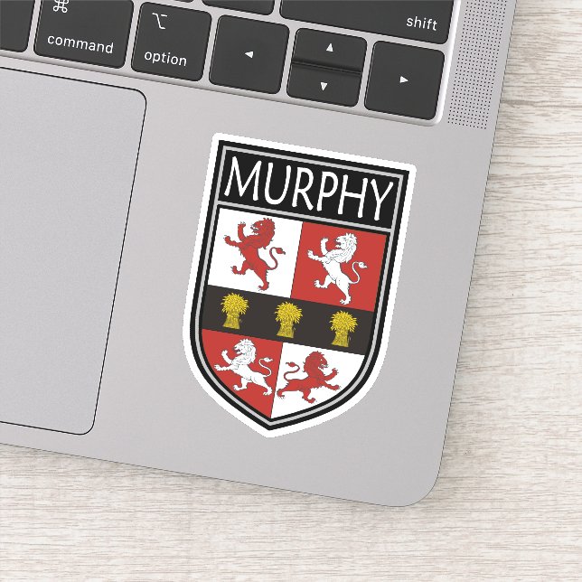 Sticker Crête de clan irlandais - Murphy (Détail)