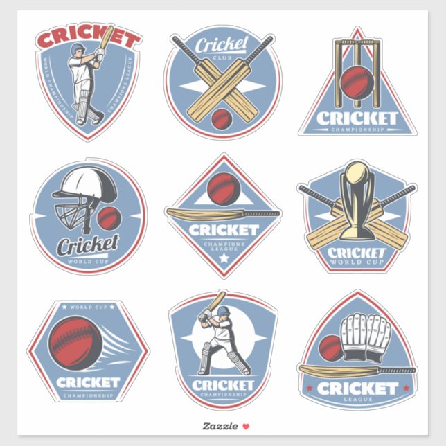 Sticker Cricket (Feuille)