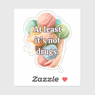 Sticker Crochet drôle