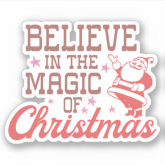 Sticker Croire à la magie de Noël | Noël