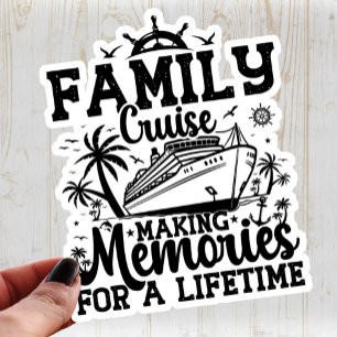 Sticker Croisière en famille Faire des souvenirs Cool de l