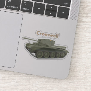 Sticker Cromwell 2ÈME GUERRE MONDIALE British Tank