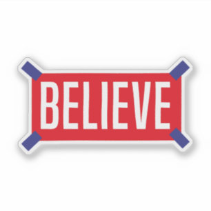 Sticker Croyez, Citation Motivationnelle pour l'amour de s