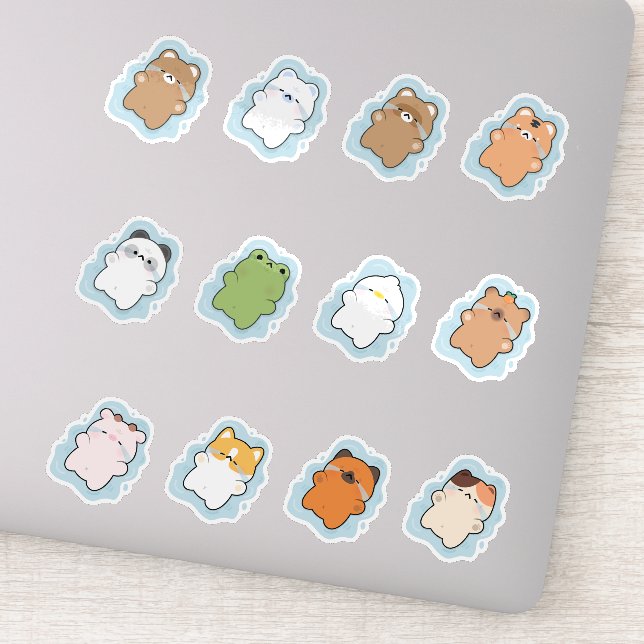 Sticker Crybaby Animaux (Détail)