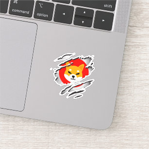Sticker Crypto SHIBA INU - SHIBA INU Crypto SHIB