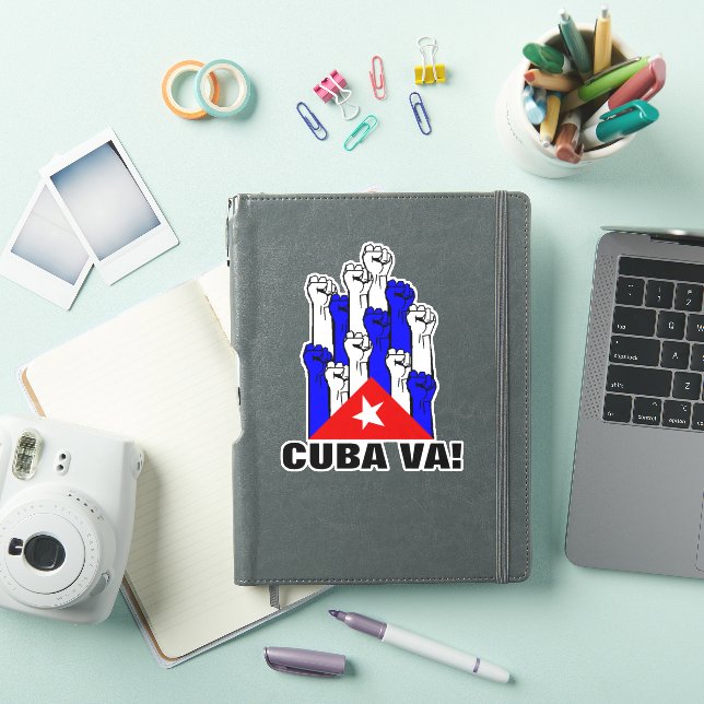 STICKER CUBA VA ! (Couverture iPad)