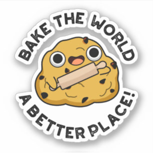 Sticker Cuire Le Monde Un Meilleur Endroit De Cuisson Posi