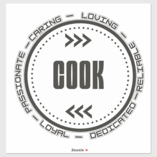 Sticker Cuisinier Extraordinaire