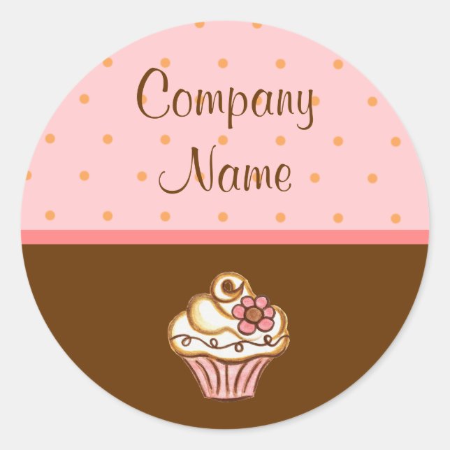 Sticker Cupcake (Devant)