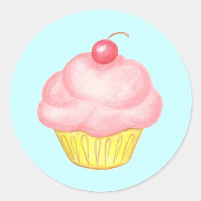 Sticker Cupcake (Devant)