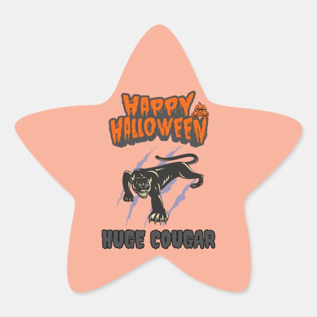 sticker custom cougar (Vorderseite)