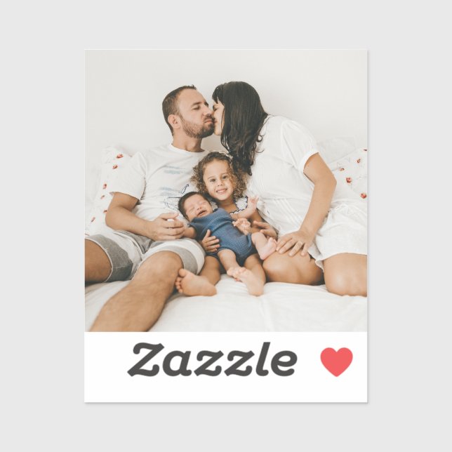 Sticker Custom Photo (Feuille)