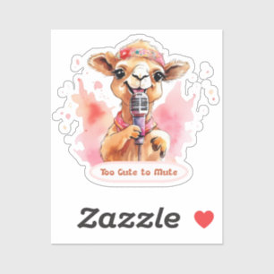Sticker Cute Camel
