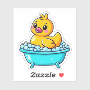 Sticker Cute Caoutchouc