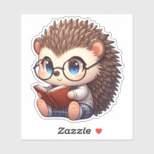 Cute Chibi Lecture Hedgehog