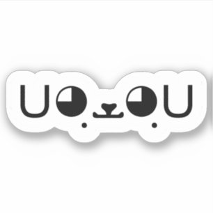 Sticker Cute Kawaii Chien Chien Chien Chien Japonais Kaomo
