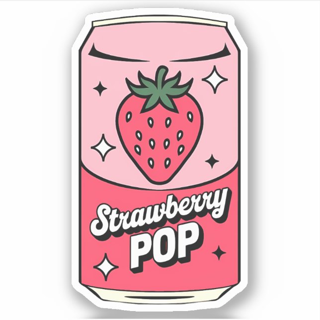 Sticker Cute Kawaii Fun Fruity Fruity Juice Boire (Devant)