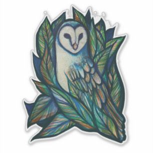 Sticker Cute Owl