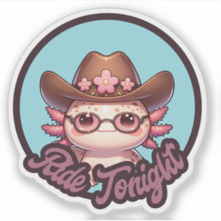 Sticker Cute Pastel Axolotls Nouveaux modèles Vinyl St