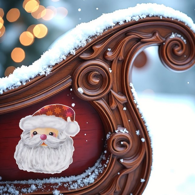 Sticker Cute Père Noël (Créateur téléchargé)