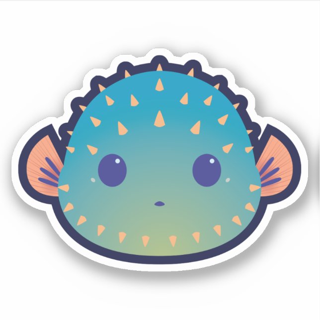 Sticker Cute Poker Face Poker Poker (Devant)