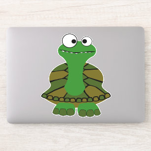 Sticker Cute Tortue Cartoon
