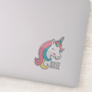 Sticker Cute Unicorne customisée