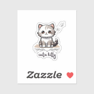 Sticker Cutie Kitty