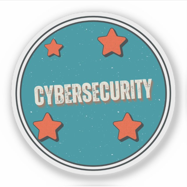 Sticker Cybersécurité (Devant)