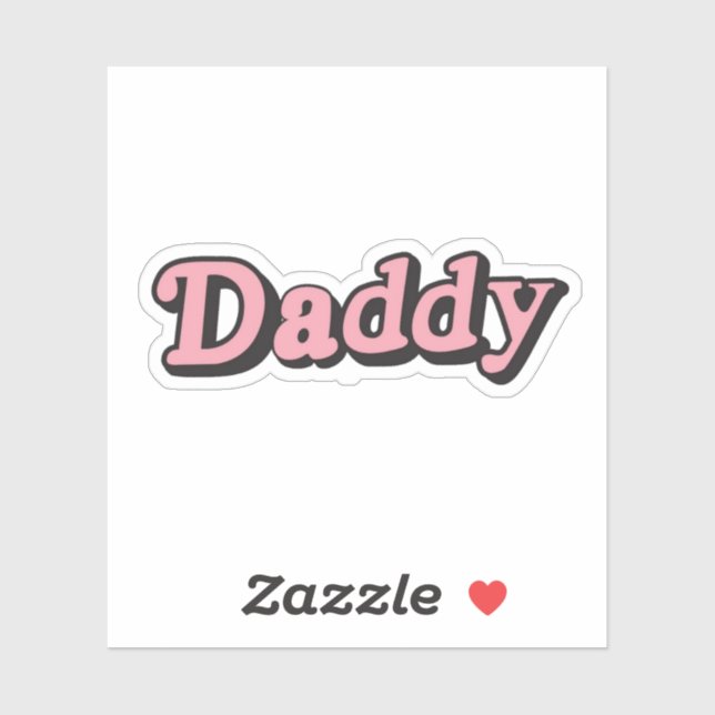 Sticker Daddy (Feuille)